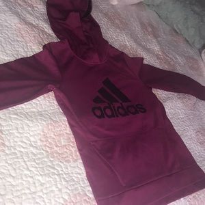 New Adidas Violet Hoodie|Girls|Size 14|